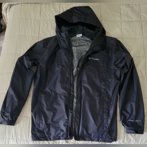 Columbia Jackets & Coats Columbia Lightweight Rain Jacket Black